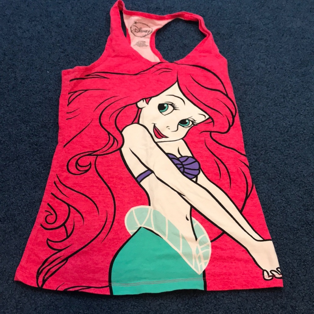Disney Ariel pj racer back tank